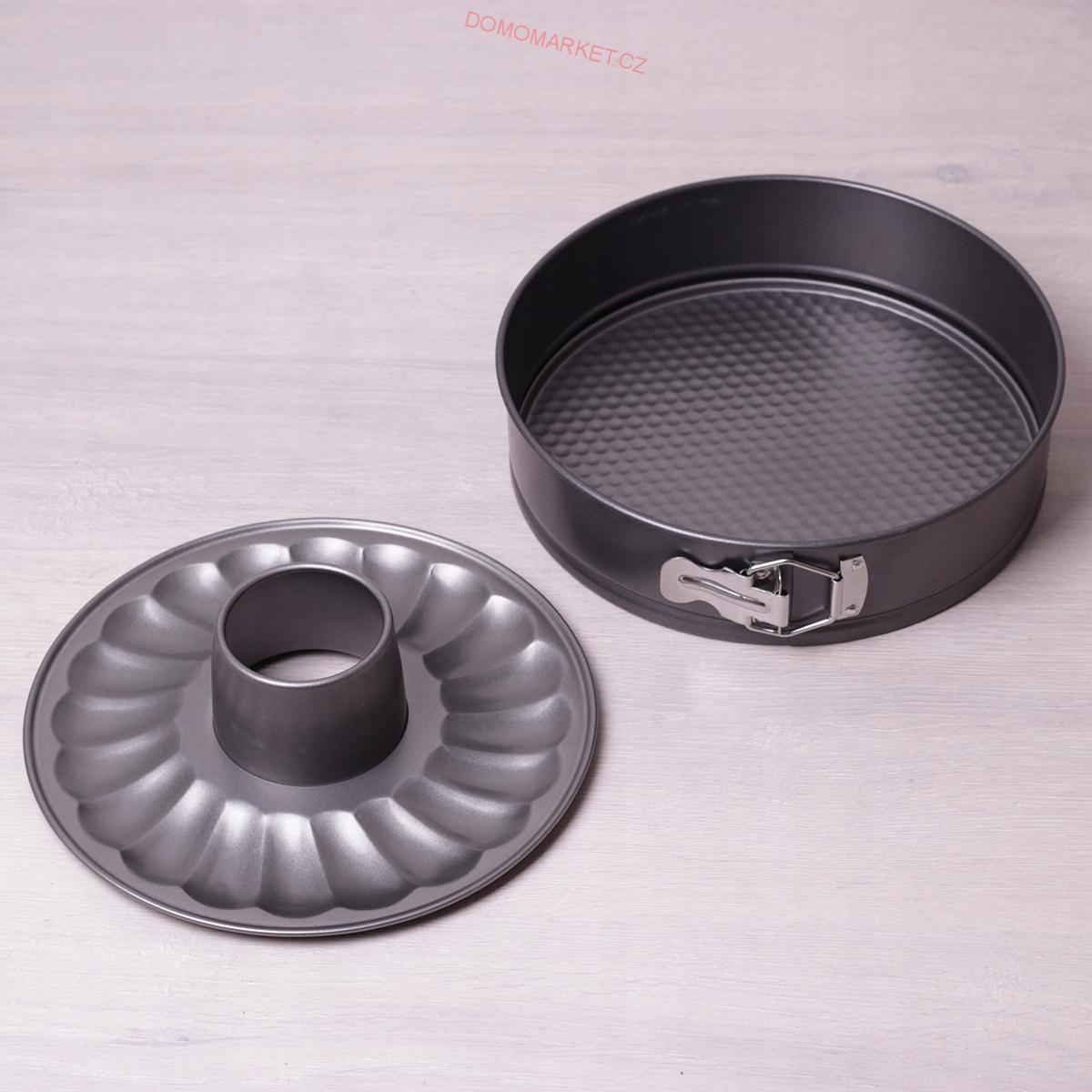 Forma 2v1 dort/bábovka 26cm Kamille KM-6023