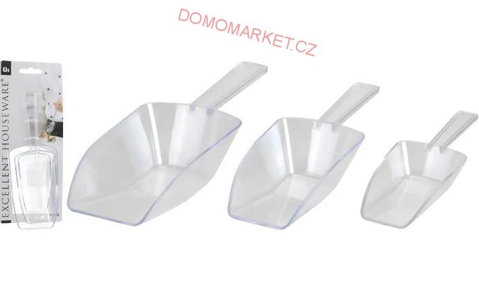 Excellent Houseware Lopatka na potraviny 3ks