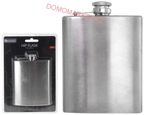 EH Barware Nerezová kapesní láhev 200 ml