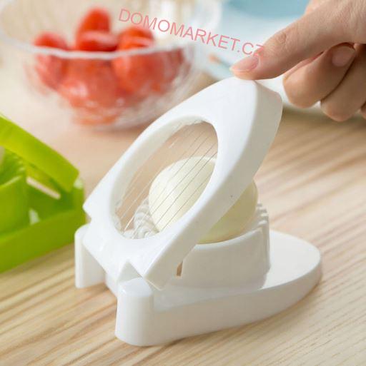 Kráječ na vejce EGG CUTTER mix barev