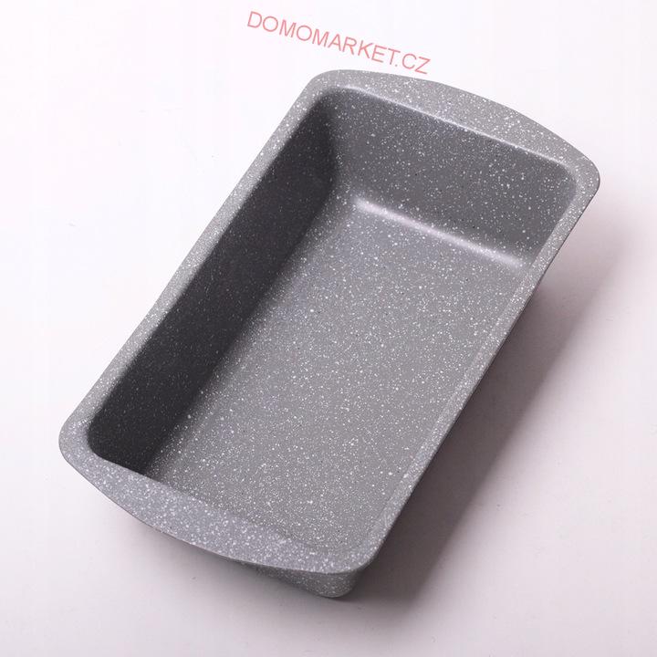 Kamille pečící forma 28x15x7 cm, ocel+granit