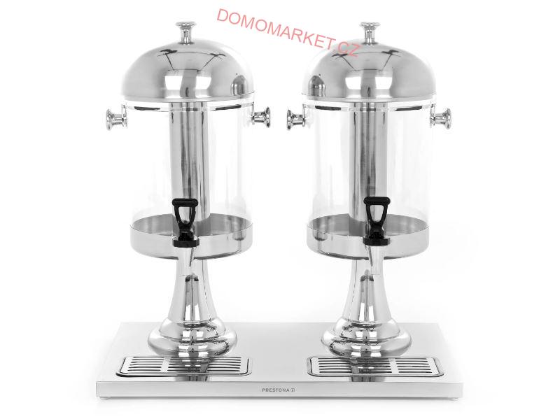 Dávkovač nápojů 2x8 l 555x350x600 mm | PRESTONA P51028