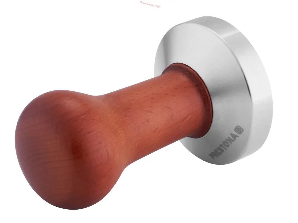 Pěchovadlo / tamper 58 mm s dřevěným úchytem | PRESTONA 910002