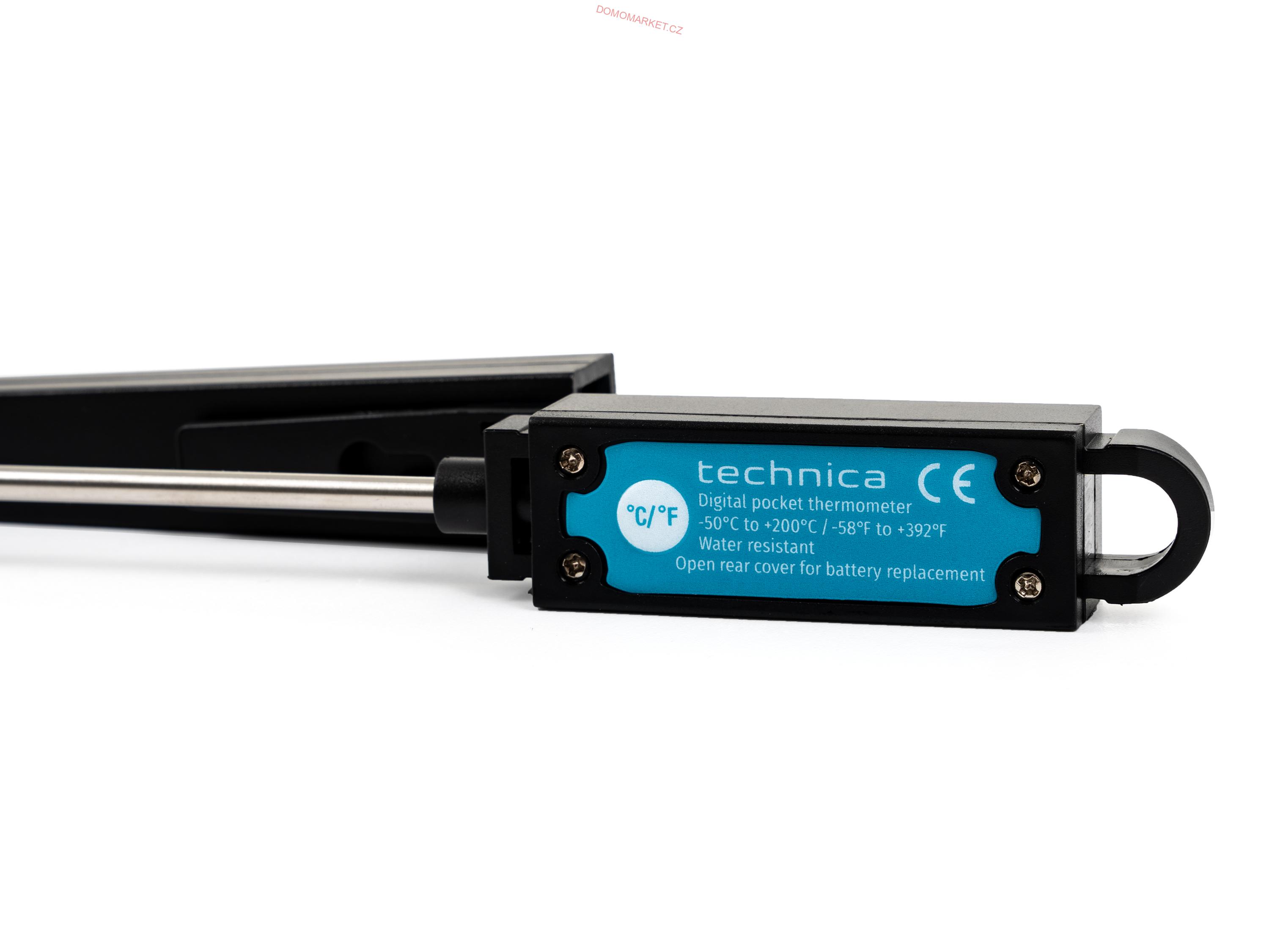 Digitální teploměr od -50 do 200°C | TECHNICA Silver Line 273001