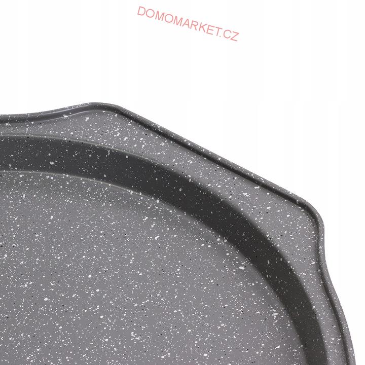 Forma na pizzu granitová 33,5 cm Kamille KM-6015M