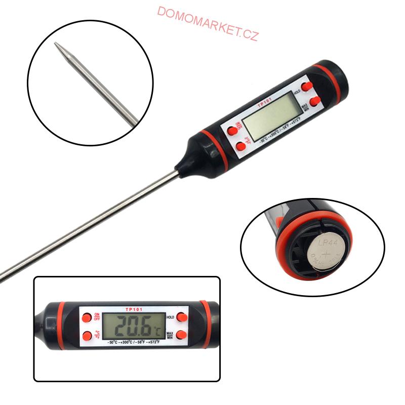 Teploměr se sondou TP101 Verk VG-01212