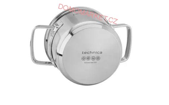 Hrnec vysoký 160 mm 2,4 l s poklicí | TECHNICA Platinum Line 251612