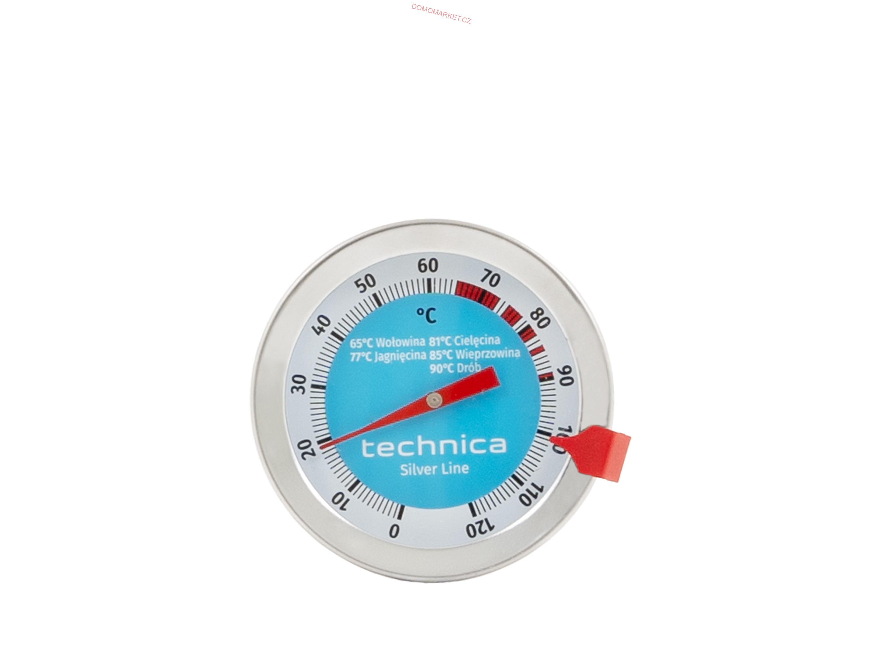 Univerzální teploměr 0 - 120°C | TECHNICA Silver Line 273003