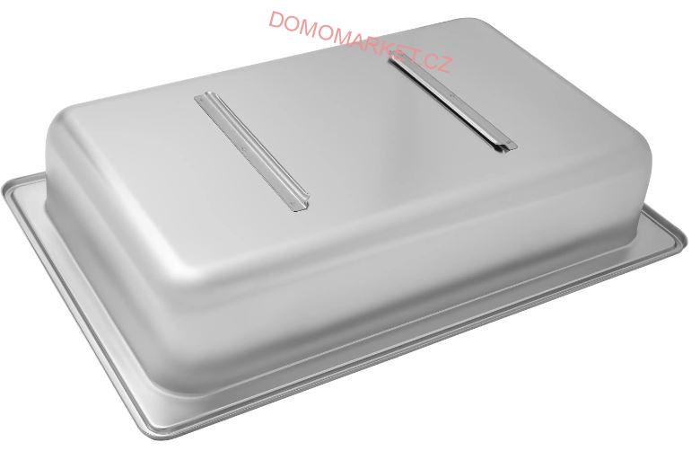 TECHNICA Silver Line 510026 Chafing s odklápěcím víkem 9l GN 1/1