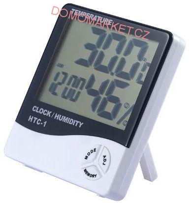 Teploměr a vlhkoměr s venkovním čidlem Verk VG-01310