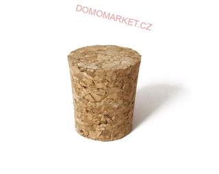 Zátka korková 24x28/25 mm 