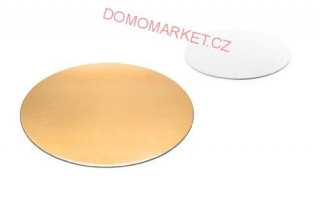 Podložka dortová zlatá Ø 26 cm