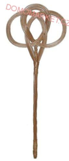 Klepač na koberce 73 cm proutěný