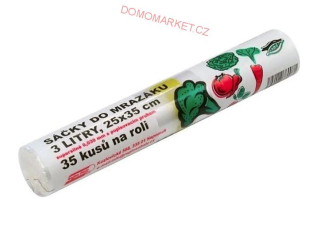 REGINA Sáček do mrazáku 25x35 cm 35ks s popisovacím pruhem