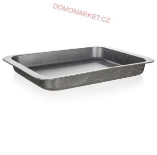 BANQUET Plech GRANITE 36,5x27cm s nepřilnavým povrchem