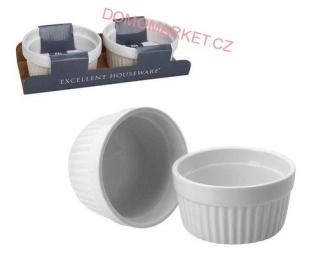 EXCELLENT zapékací miska 11cm sada 2ks porcelán