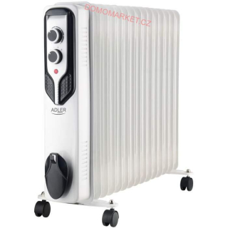 ADLER AD7819 Olejový radiátor 2500W 15 lamel