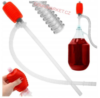 Hadice stáčecí s pumpičkou 14mm DM-0152