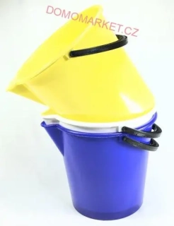Plastkon Kbelík plastový s výlevkou 12 l mix barev