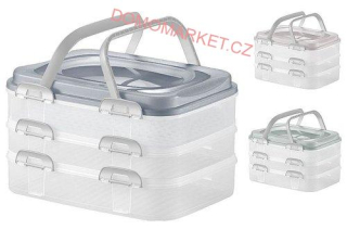 Box PIKNIK PARTY 3 patra 40x30x24 cm