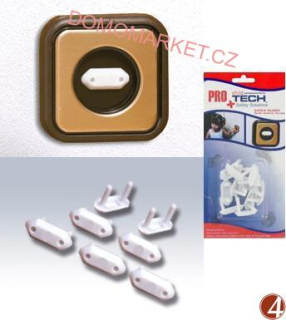 Baby Secure Záslepka do zásuvky 12ks + klíč