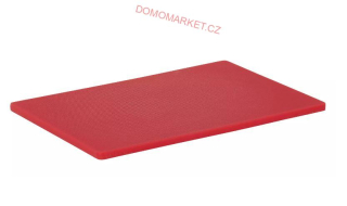 Krájecí deska HACCP 450x300 mm červená | TECHNICA Silver Line 224532