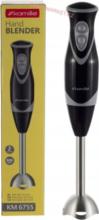 Tyčový mixér 300 W Kamille KM-6755 černý