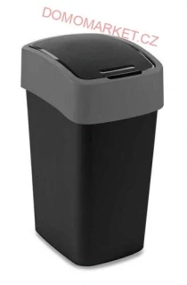 CURVER Koš na odpadky Flip Bin 25l černo-šedý